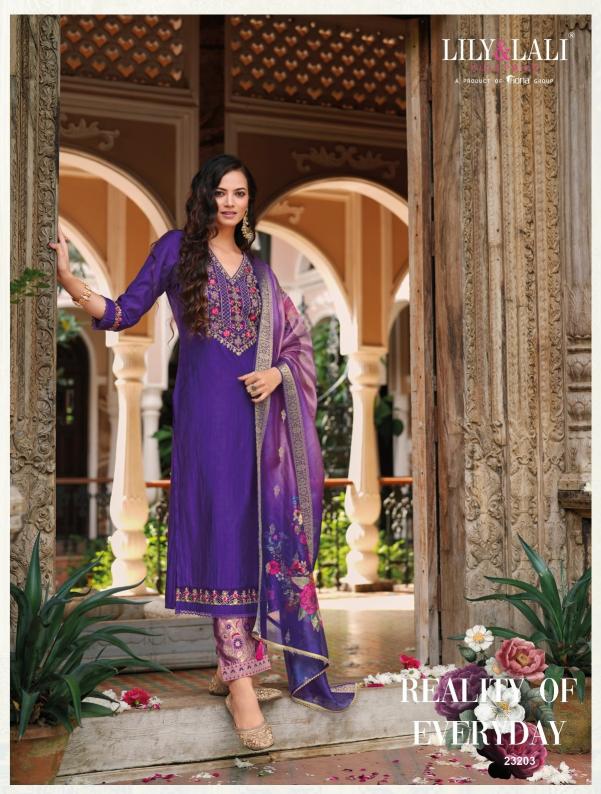 LILY & LALI Meenakari Vol 4 Kurti Aurelia India