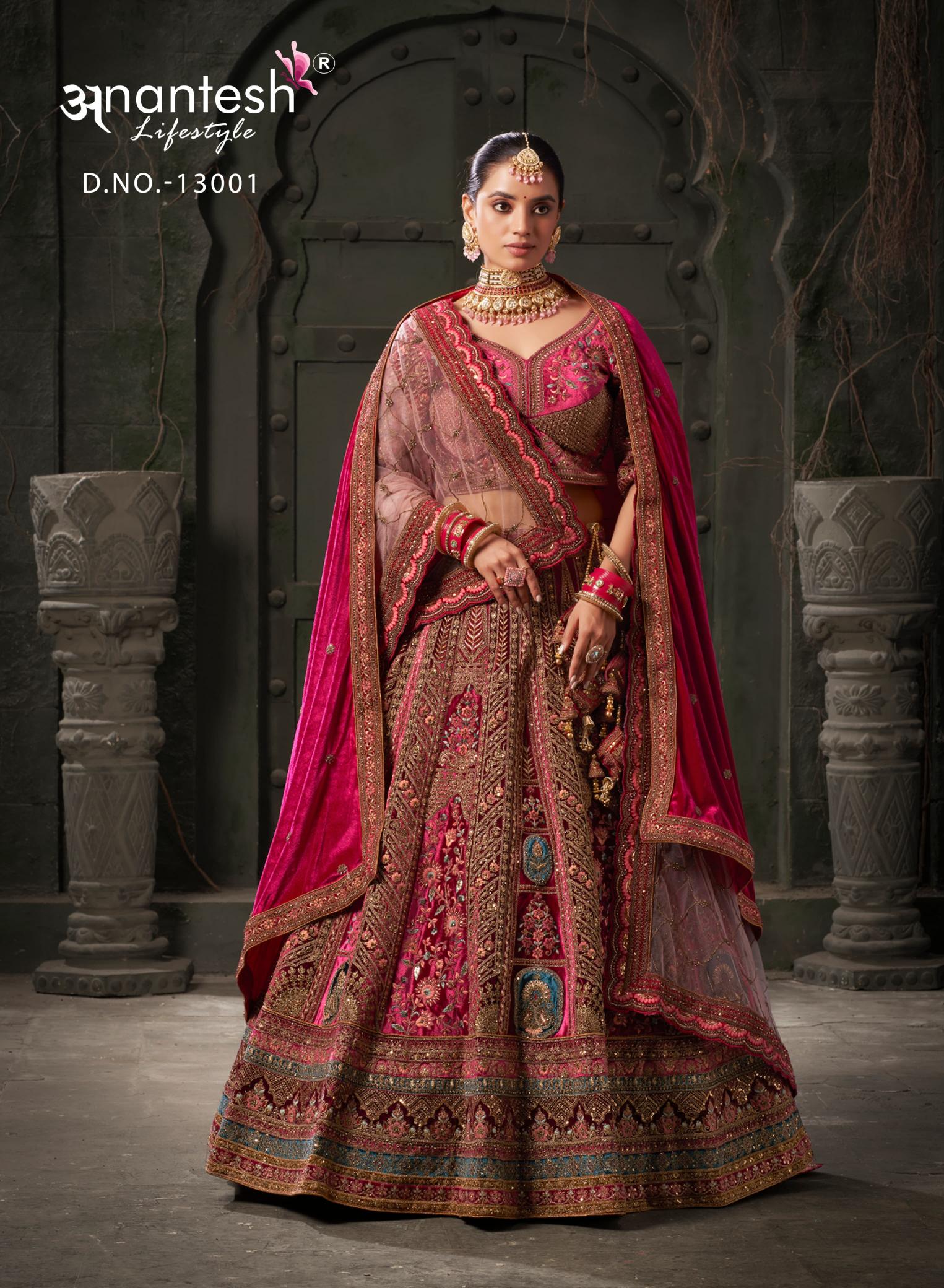 Anantesh Wedding Bride Vol 1 Designer bridal lehenga wholesale