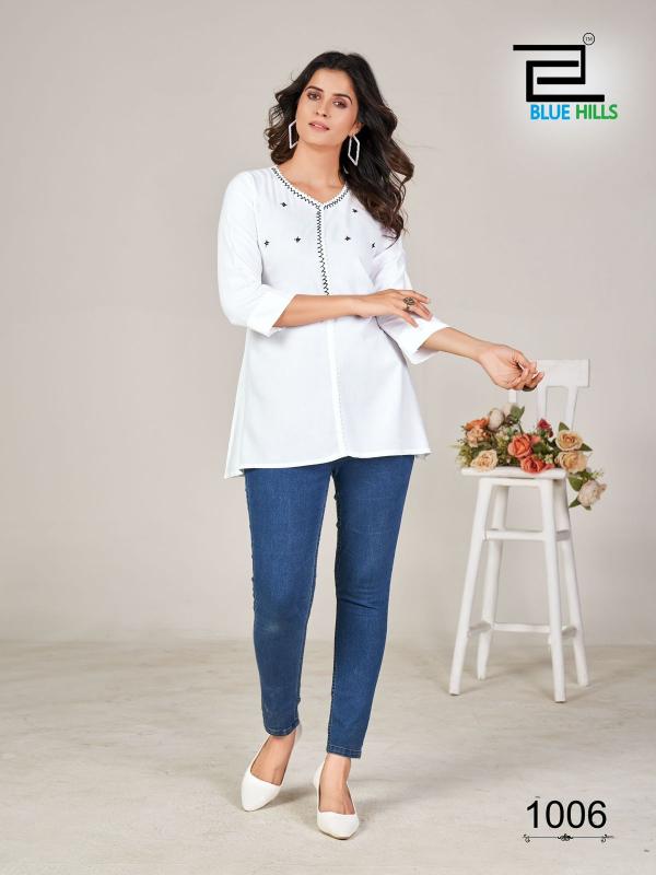 Blue Hills Flash short kurtis online india