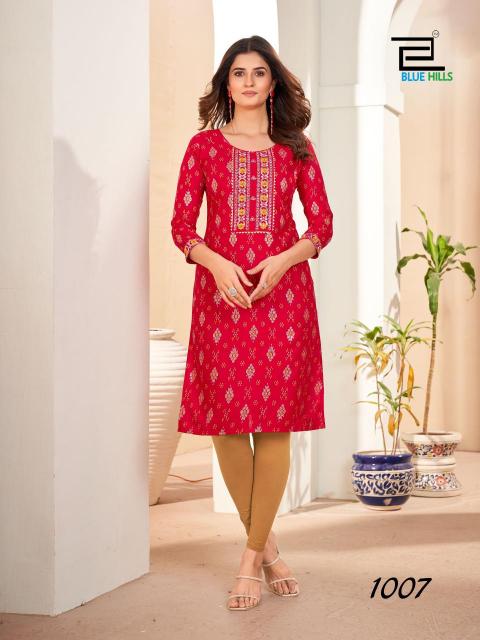 Blue Hills Royal Queen kurti wholesaler india