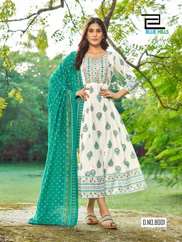 Blue Hills White House Vol 4 beautiful kurti xxl size online shopping india