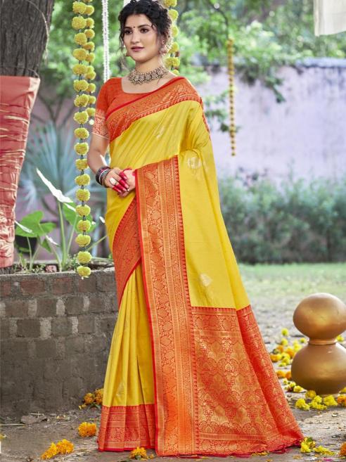 Bunawat Kashvi Silk lightweight silk sarees online india