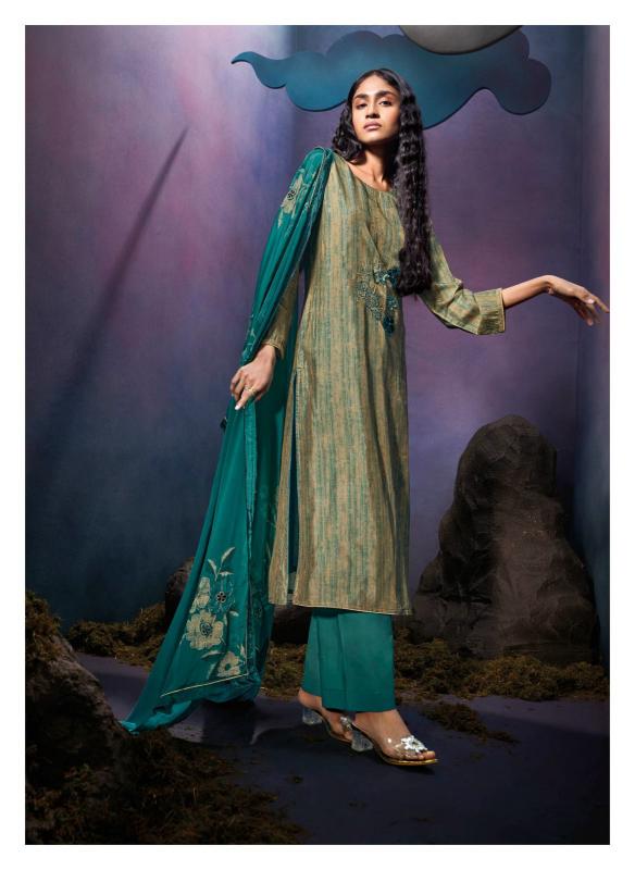 Ganga Kiansh Premium Pure Bemberg Russian Salwar Kameez Wholesale Catalog