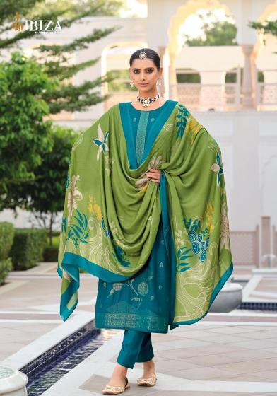 Ibiza Khayaal Pure Viscose Pashmina Jaquard Salwar Kameez Wholesale Catalog