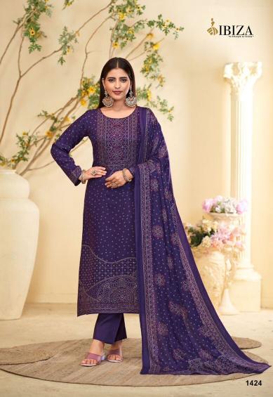 Ibiza Khoobsurat Pashmina Digital Printed Salwar Kameez Wholesale Catalog