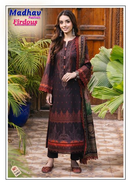 Madhav Firdous Vol-01 – Karachi Dress Material - Wholesale Catalog