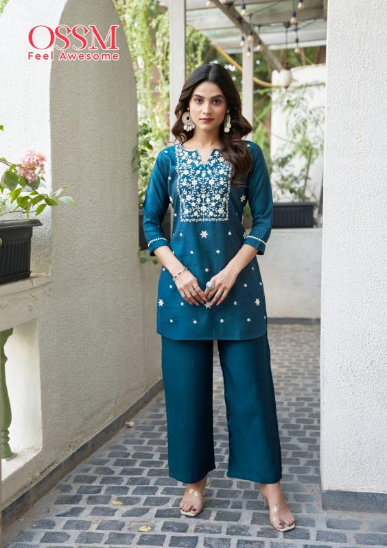 Ossm Vama Vol 2 Embroidered Fancy CoOrd Set Wholesale Catalog