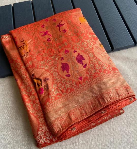 Sabella Pure Soft Banarasi Matka Silk Vol 3 kanchipuram saree price in india