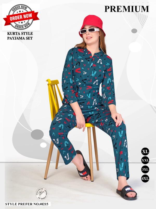 SUMMER SPECIAL.#AT0215 Night Suits Wholesale catalog