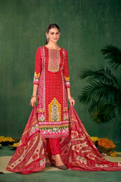 Zulfat Sangini Digital Printed wholesale dress material suppliers