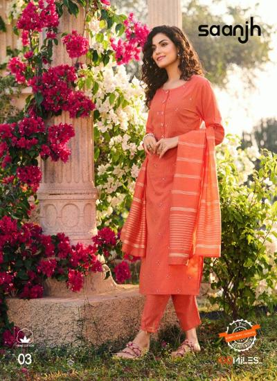 100 Miles Saanjh designer pakistani kurtis online india