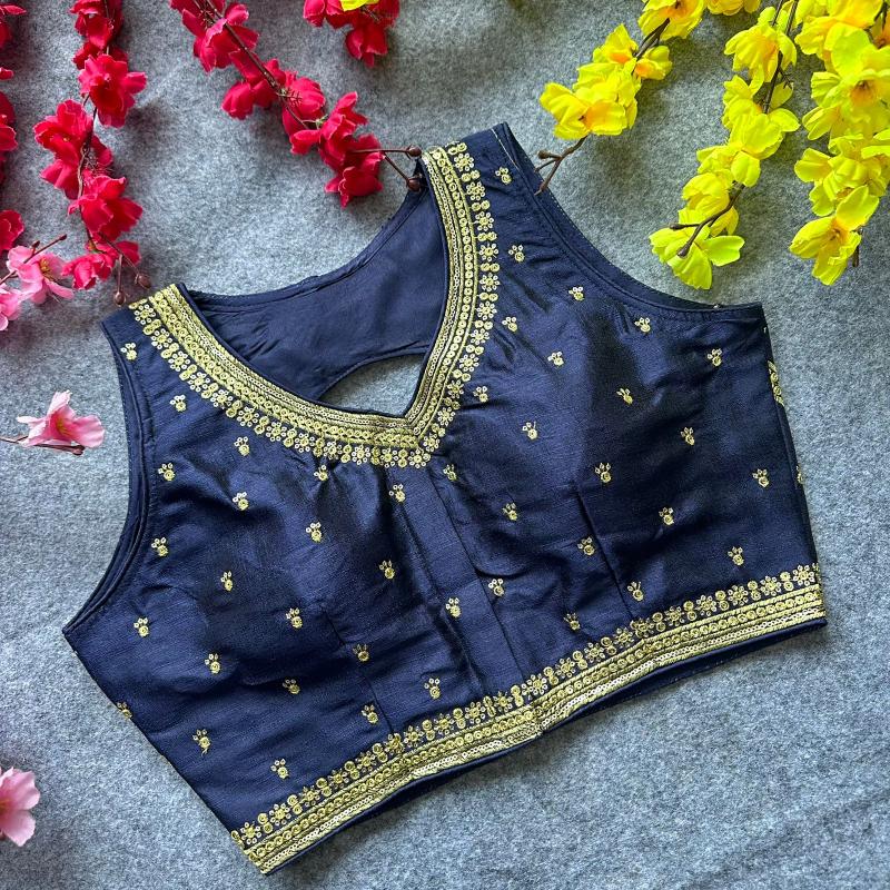 Blousewala Phantom silk readymade blouses wholesale in chennai