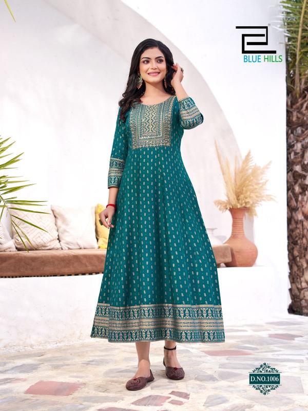 Blue Hills Yashika latest kurti designs for girls in india