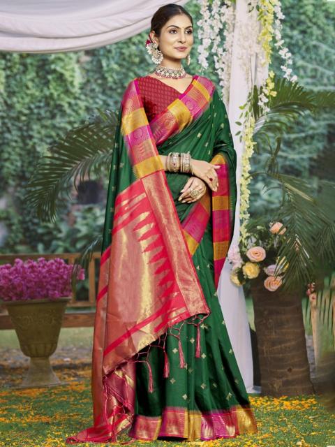 Bunawat Divya Prabha silk pure saree manufacturers in india