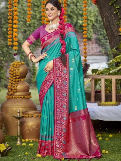 Bunawat Pratima Silk miss india sarees