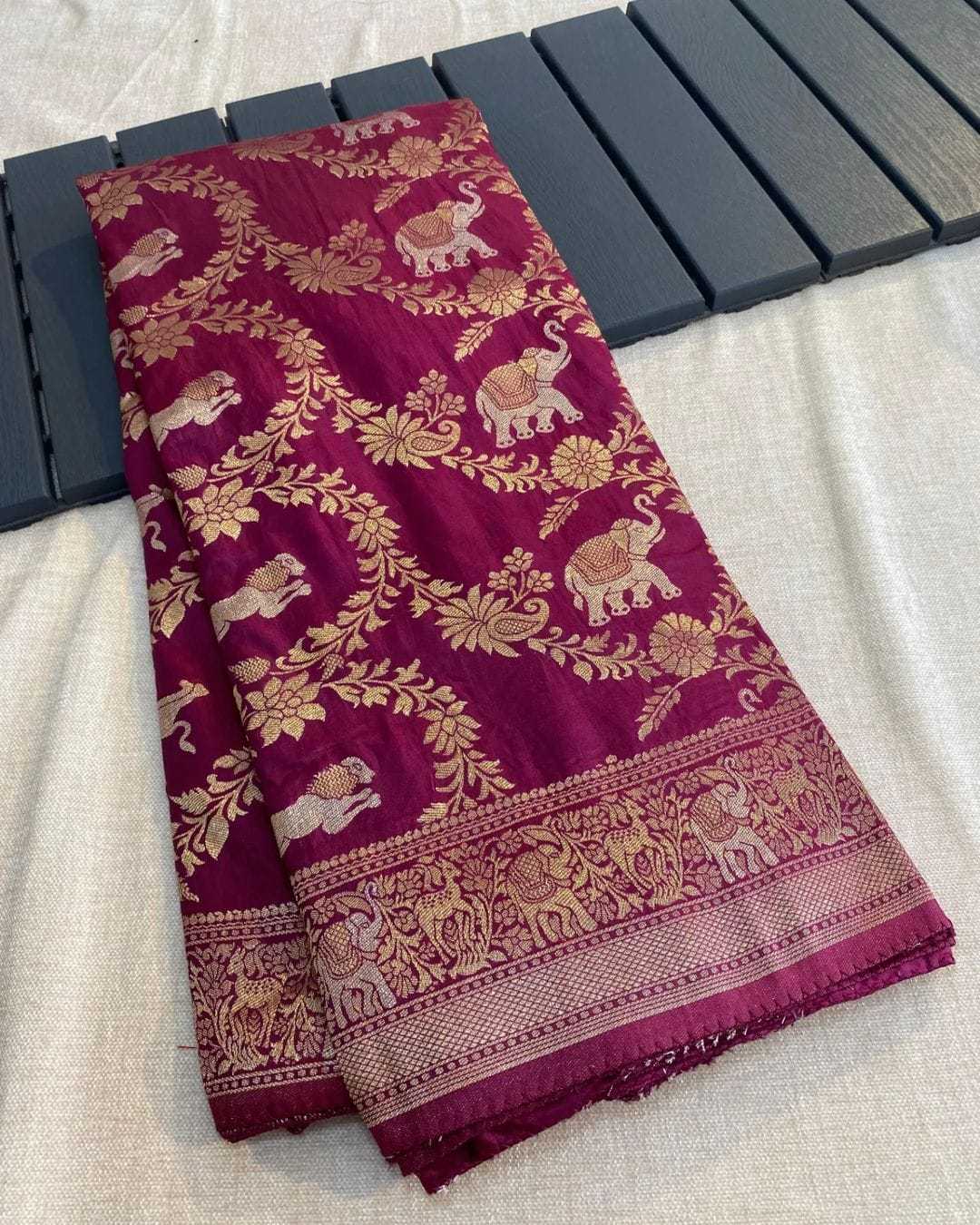 Dazira Pure Soft Cotton Russian Silk buy sarees online india