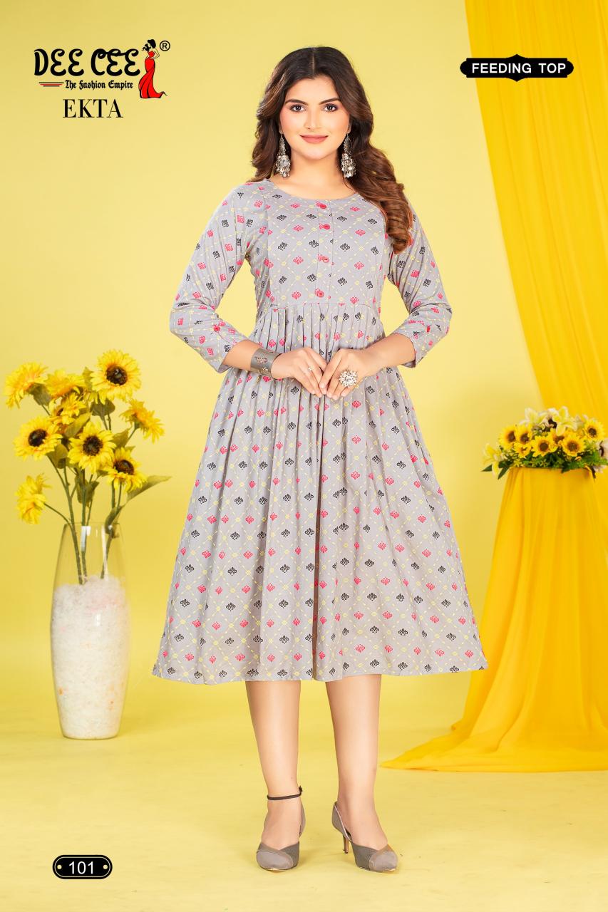 Deecee Ekta feeding kurtis buy online india