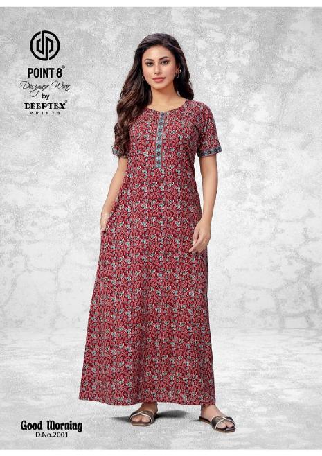 Deeptex Good Morning Vol-2 – Cotton Nighty - Wholesale Catalog