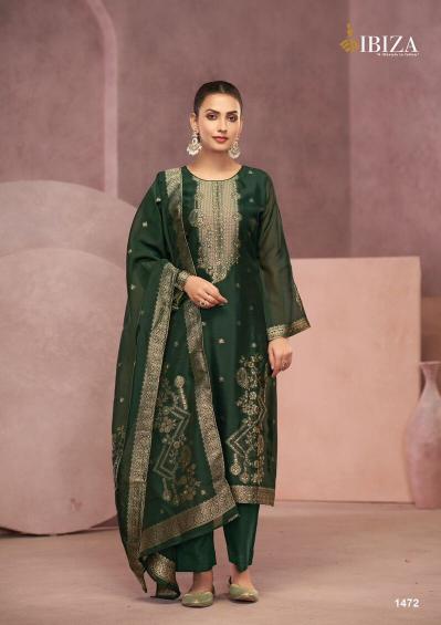 Ibiza Hoorin Pure Banglory Silk Jacquard Salwar Kameez Wholesale Catalog