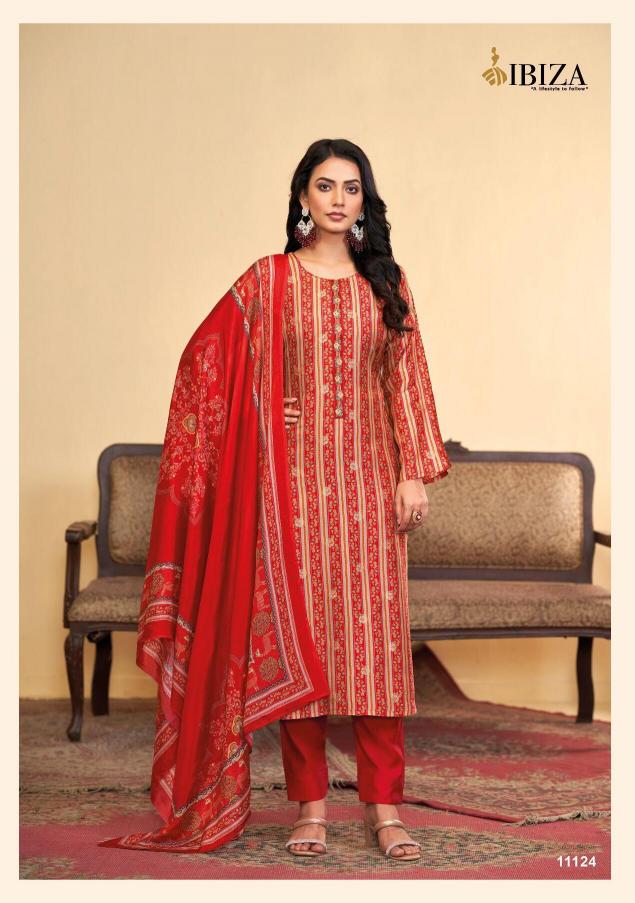 Ibiza Zhibtan unstitched salwar kameez wholesalers