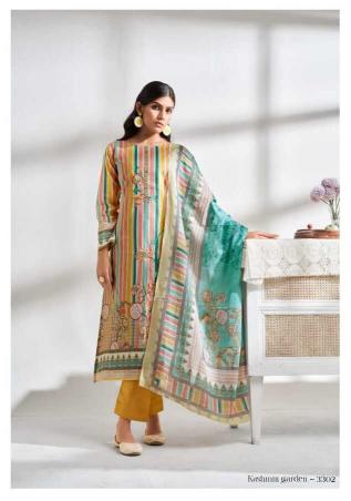 Mumtaz Arts Kashmiri Garden Cambric Cotton Digital Printed baalar dress material wholesale