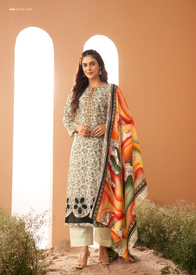 Mumtaz Arts Suhana Viscose Muslin Digital Printed wholesale banarasi dress materials