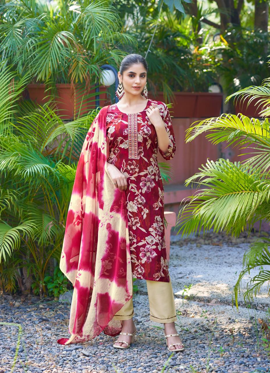 POONAM Apsara Vol 3 ethenic wear kurtis manufacturing india