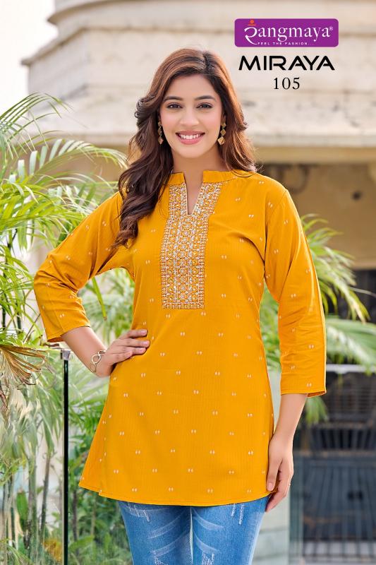 Rangmaya Miraya buy kurti fabric online india