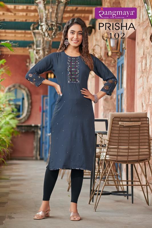 Rangmaya Prisha winter short kurtis online shopping in india