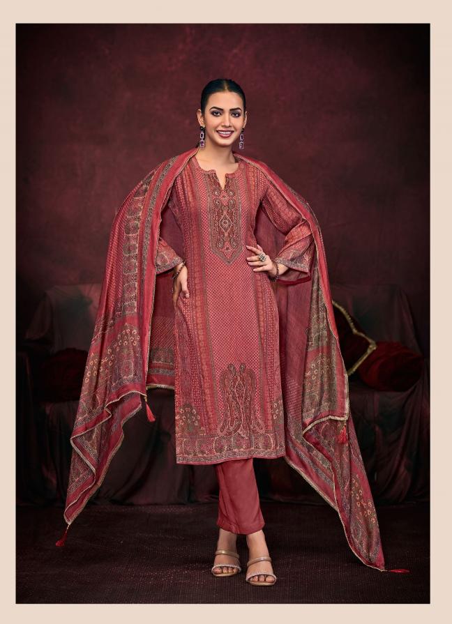 Reyna Kashish Premium Pure Pashmina Salwar Kameez Wholesale Catalog