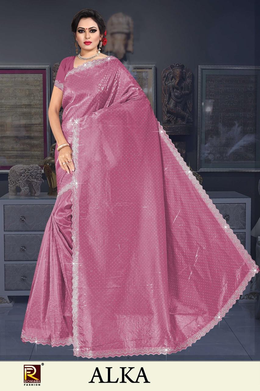 Ronisha Alka buy fancy sarees online india