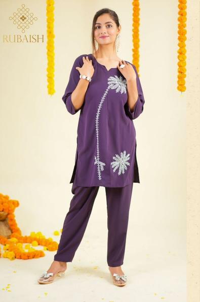 Rubaish Handwork Co Ords Wholesale Catalog