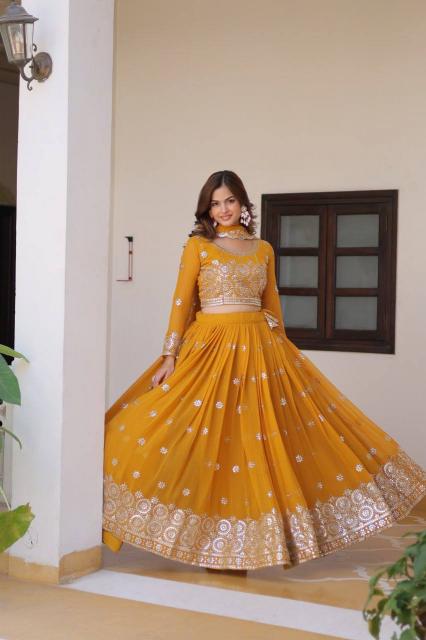 Sabella Luna Vol 1 Georgette Embroidered lehenga wholesaler in kolkata