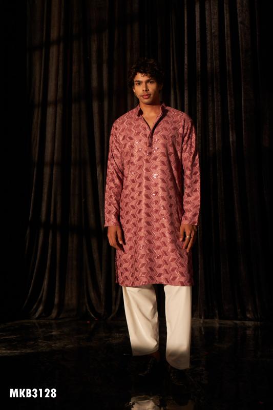 Sabella Mens Traditional Kurta Set Vol 1 Viscose fab india lobg kurti