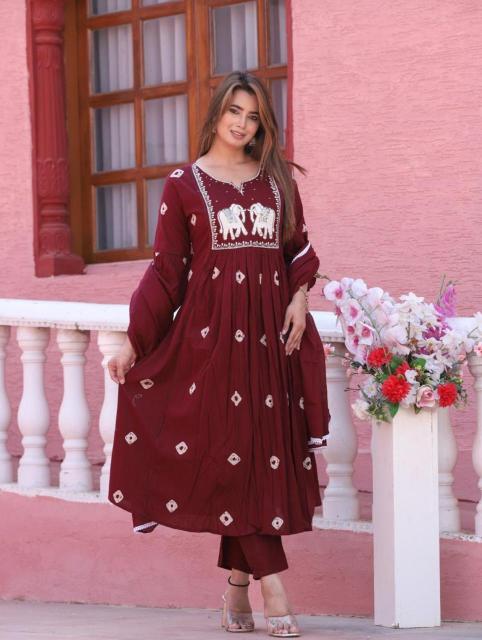 Sabella Pure Mal Cotton with hand work Kurti Wholesale catalog 