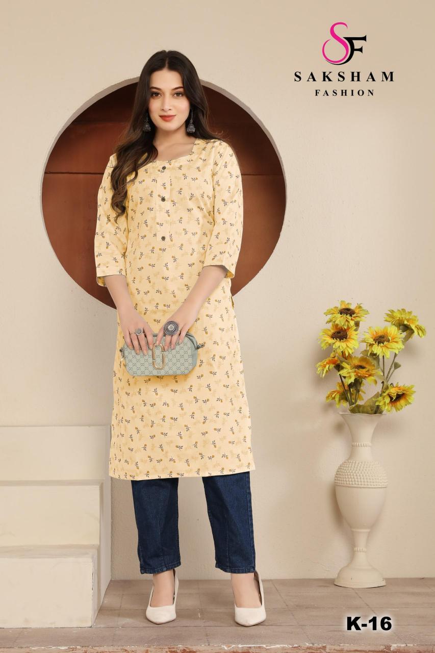 Saksham K 16 cotton kurti flipkart online india