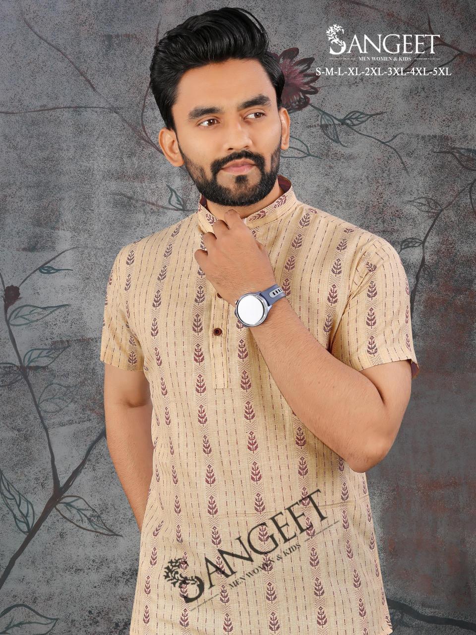 Sangeet Soft Rayon Handloom Fabric Vol 1 T-Shirts For Mens Wholesale Catalog