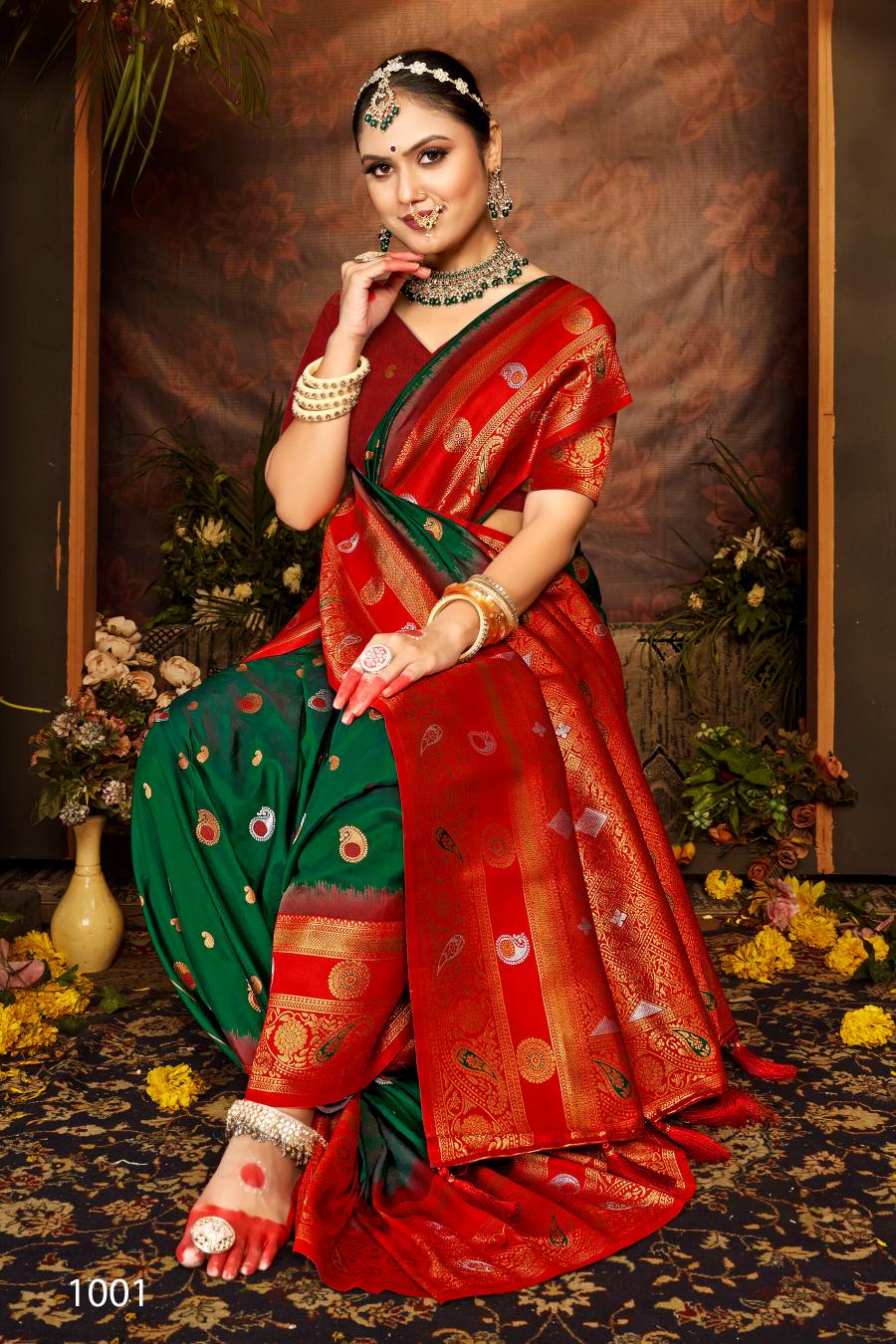 Saroj Masoom silk vol.1 50*600 silk saree in surat with price wholesale