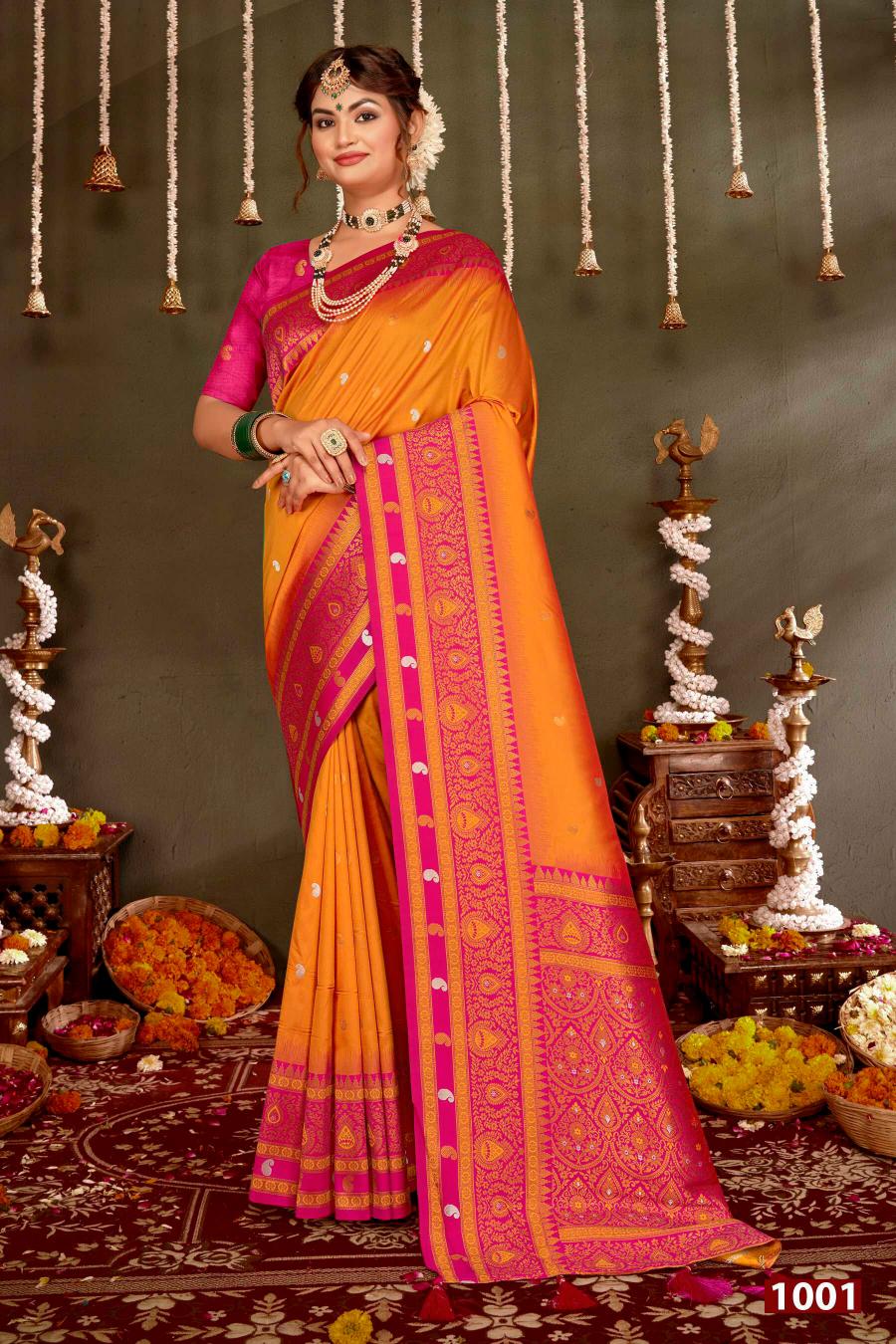 Saroj Masoom silk vol.6 50*600 silk saree in surat with price wholesale