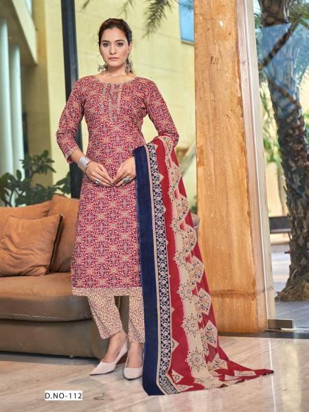 SC Sky Gold Vol-1 – Ajrak Special Kurti Pant With Dupatta - Wholesale Catalog