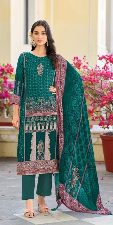 Shree Fabs Kt 117 Viscose Maslin Digital Printed Salwar Suits 