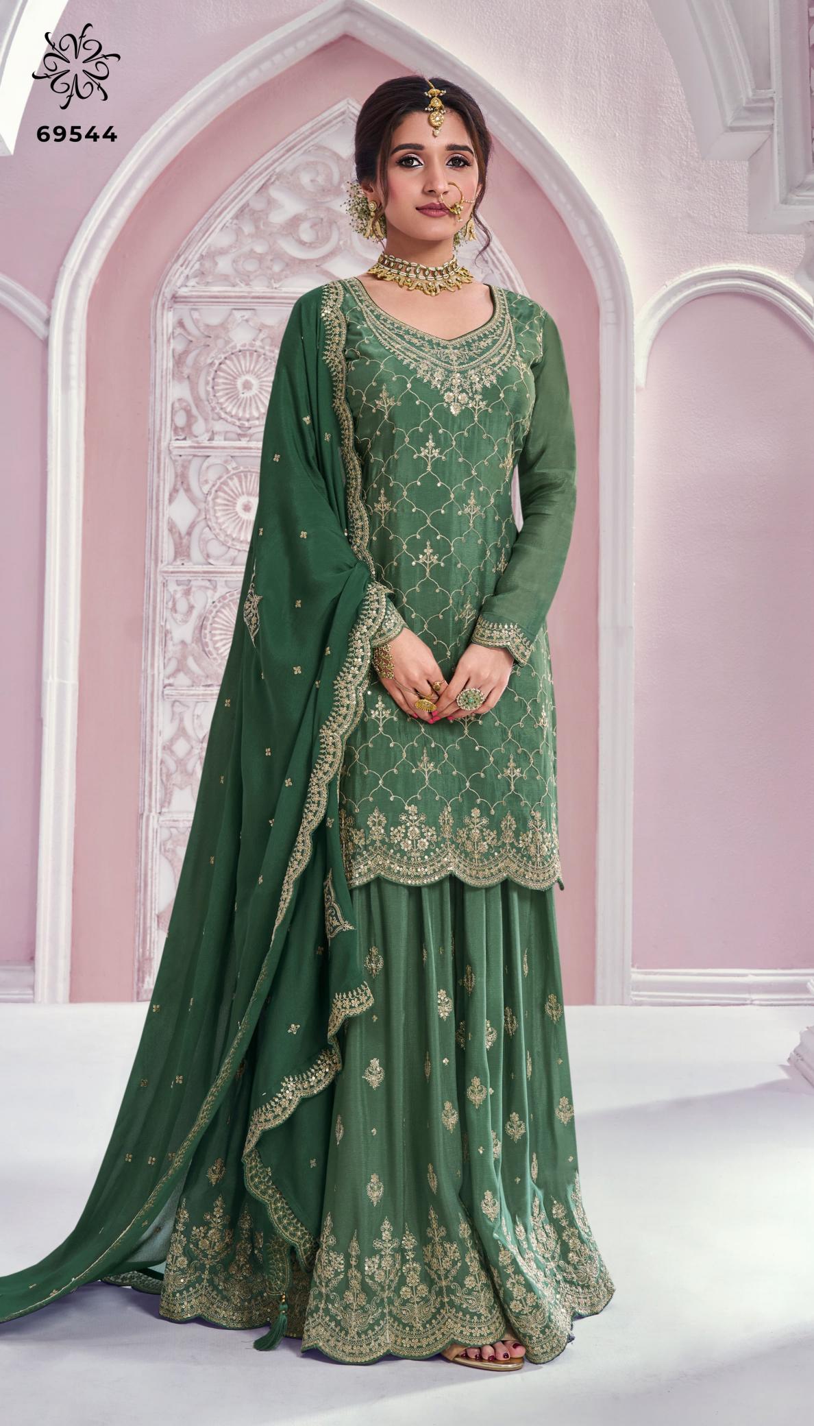 Vinay Kuleesh Rangrasiya Hitlist Salwar Kameez Wholesale Catalog