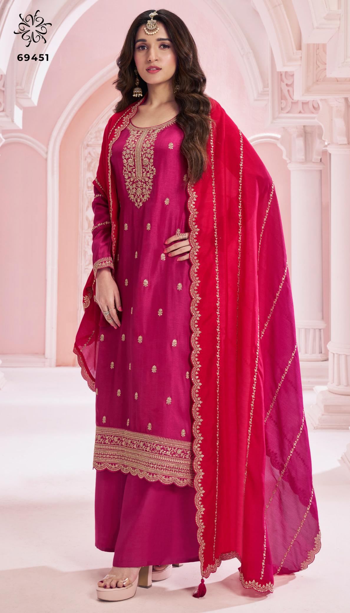 Vinay Kuleesh Suhaag Salwar Kameez Wholesale Catalog