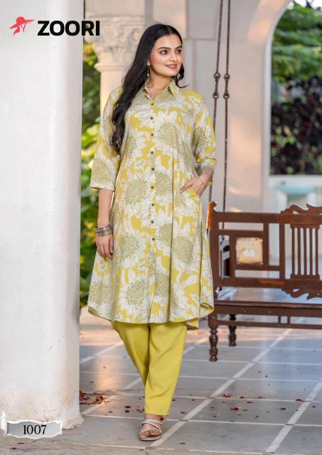 Zoori Alexa Vol 2 rayon co ord set for women 