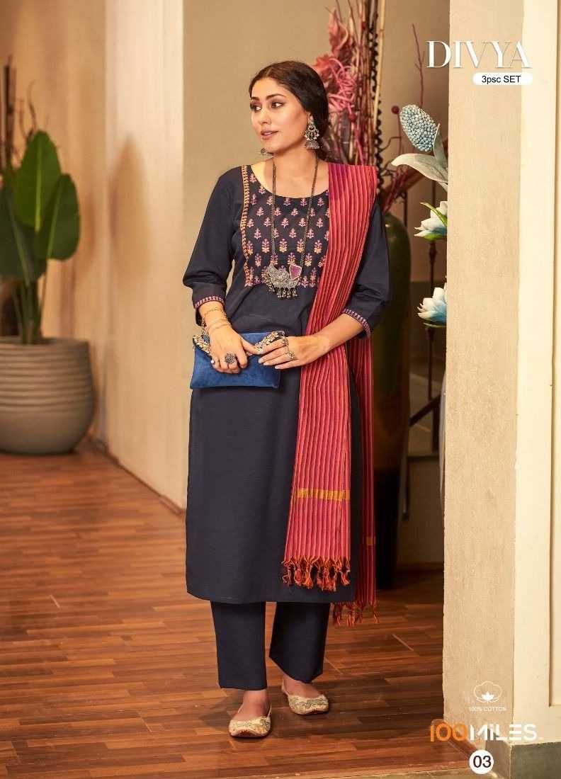 100 Miles Divya kurti lowest price in india