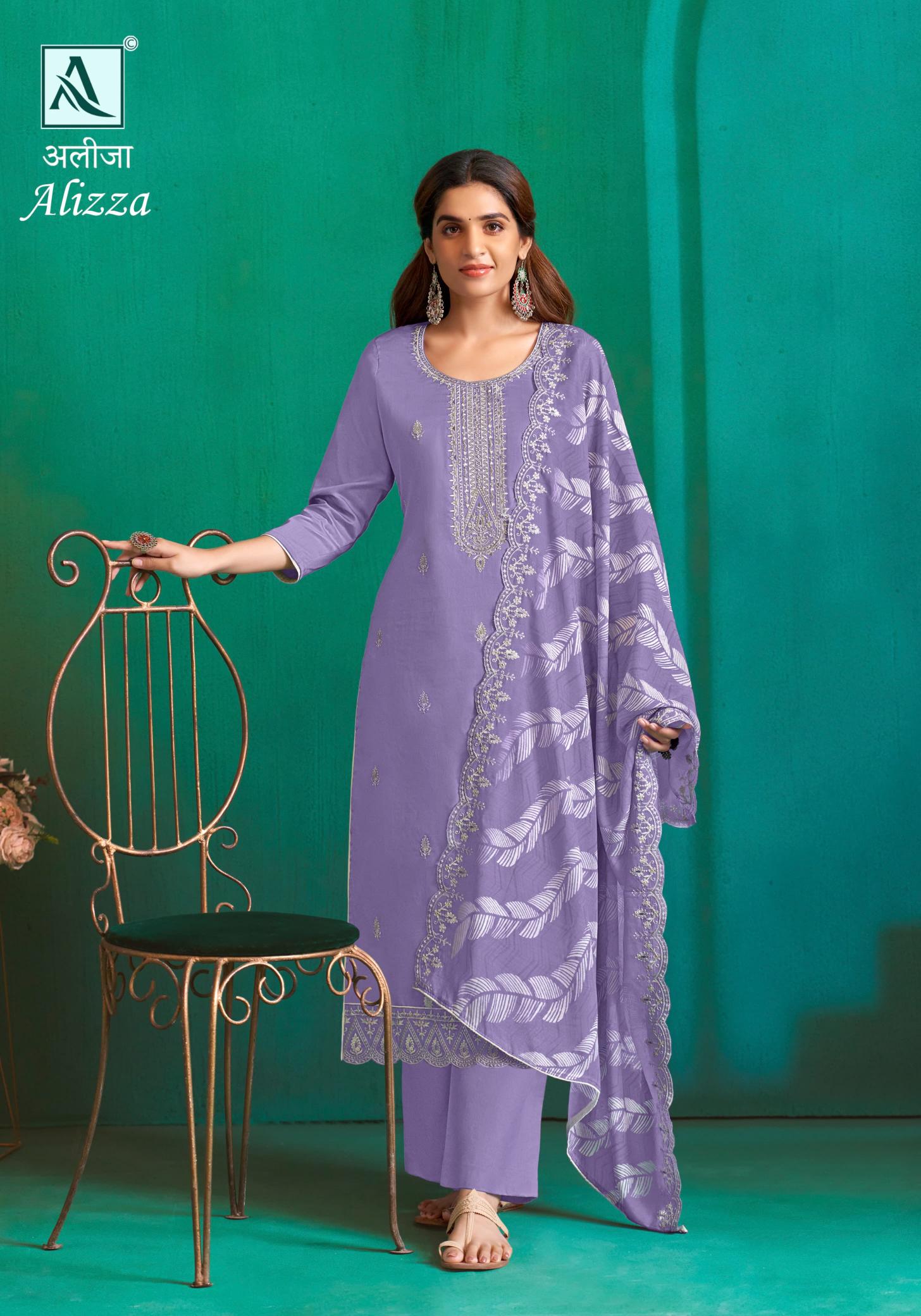 Alok Alizza Catalog dress material wholesale market online