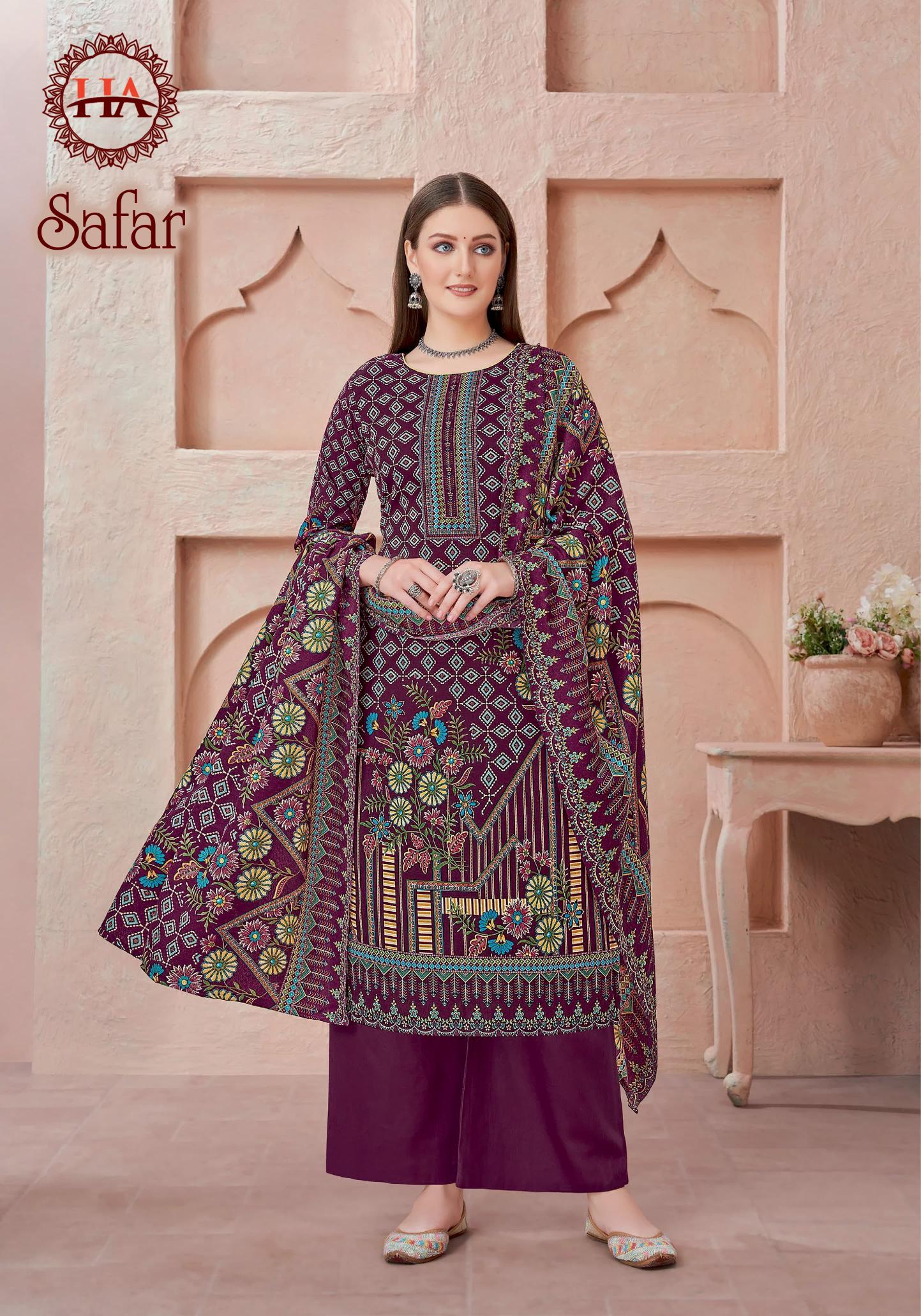 Alok Safar buy wholesale dress materials in surat 