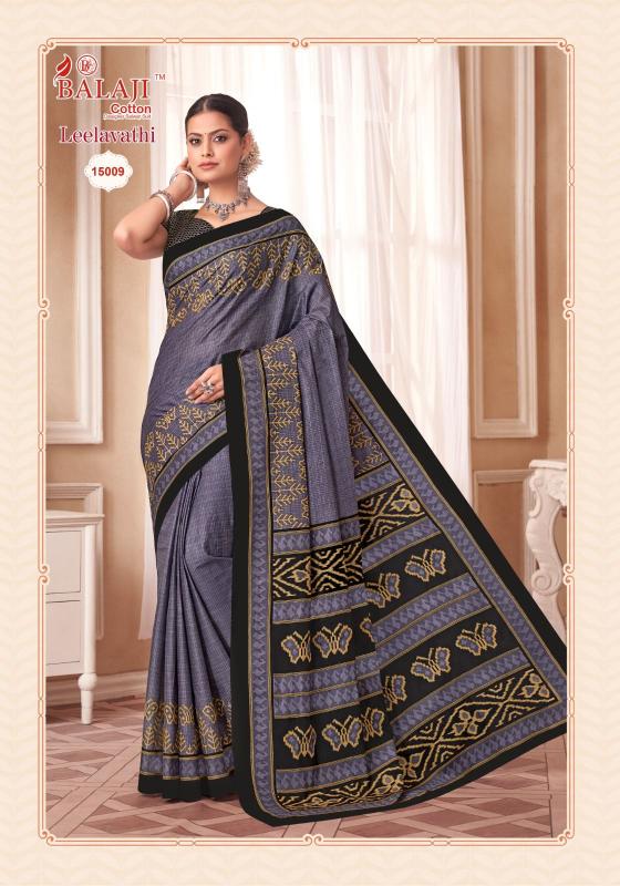 Balaji Leelavathi Vol-15 – Cotton Sarees - Wholesale Catalog