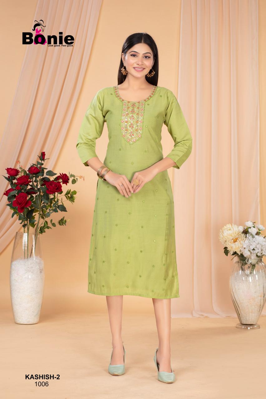 Bonie Kashish Vol 2 kurti india meaning