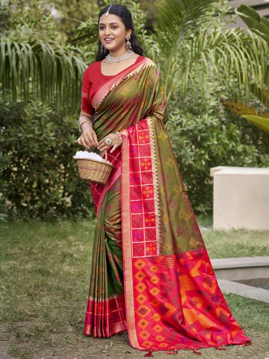 Bunawat Pochampalli Silk Vol 6 Catalog sarees online shopping india